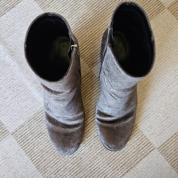 Velvet Ankle Boot - Picture 3 of 5